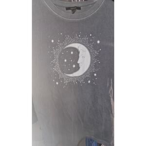 Forever 21 Moon Graphic T-Shirt